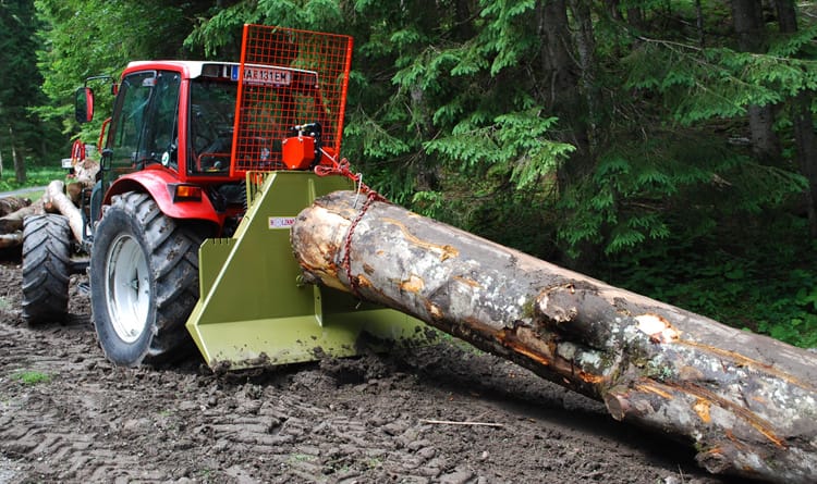 De veilige boslier bediening Tyro Fornax
